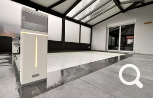 VOLET À LAMES PVC BLANC, TIXIT